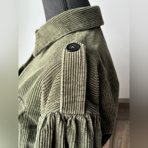 Cider Olive Corduroy Jacket - Picture 7 of 7